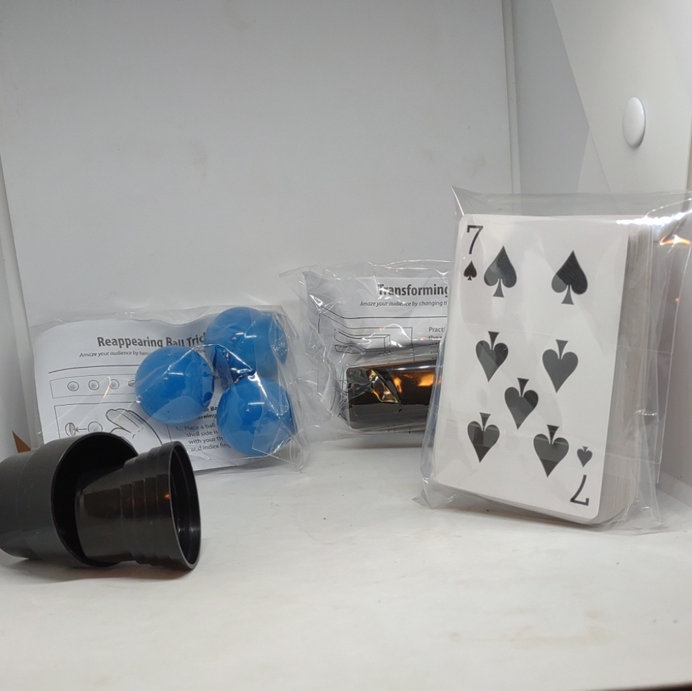 Magic Box 4 Amazing Tricks Set New Items In Box - No Rope - Picture 4 of 4